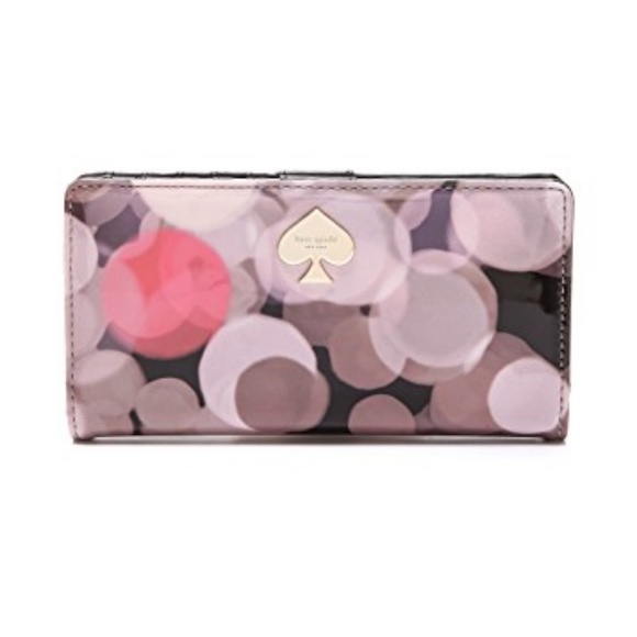 Kate Spade All That Glitters Wallet in Pink - Picture 2 of 6